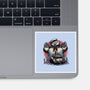 Spooky Encounter-None-Glossy-Sticker-glitchygorilla