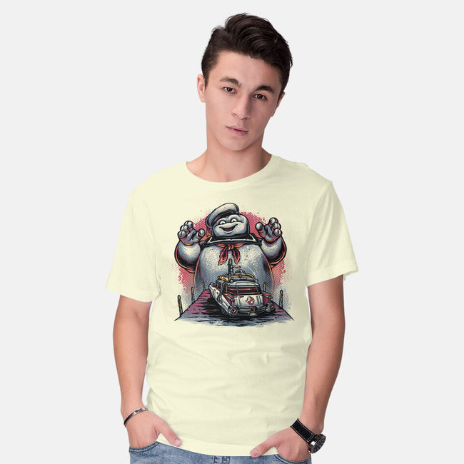 Spooky Encounter-Mens-Basic-Tee-glitchygorilla