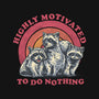 Highly Motivated To Do Nothing-None-Fleece-Blanket-glitchygorilla