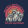 Highly Motivated To Do Nothing-Unisex-Zip-Up-Sweatshirt-glitchygorilla