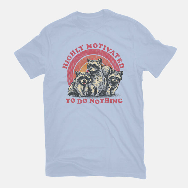 Highly Motivated To Do Nothing-Mens-Premium-Tee-glitchygorilla