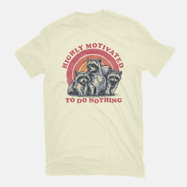 Highly Motivated To Do Nothing-Mens-Premium-Tee-glitchygorilla