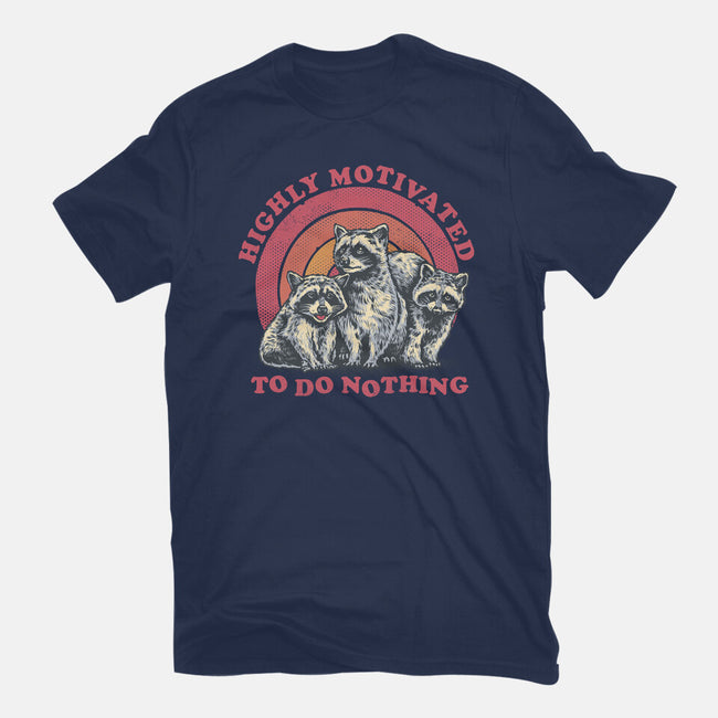 Highly Motivated To Do Nothing-Mens-Heavyweight-Tee-glitchygorilla