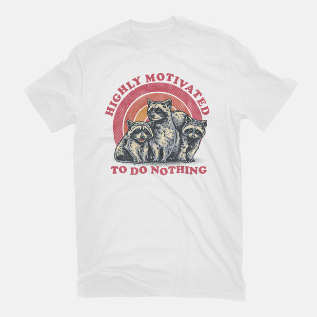 Highly Motivated To Do Nothing-Mens-Heavyweight-Tee-glitchygorilla