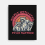 Highly Motivated To Do Nothing-None-Stretched-Canvas-glitchygorilla