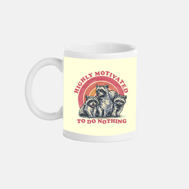 Highly Motivated To Do Nothing-None-Mug-Drinkware-glitchygorilla
