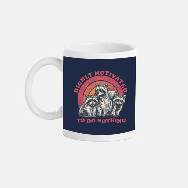 Highly Motivated To Do Nothing-None-Mug-Drinkware-glitchygorilla