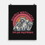 Highly Motivated To Do Nothing-None-Matte-Poster-glitchygorilla