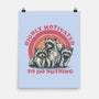 Highly Motivated To Do Nothing-None-Matte-Poster-glitchygorilla