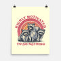 Highly Motivated To Do Nothing-None-Matte-Poster-glitchygorilla