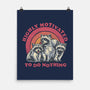 Highly Motivated To Do Nothing-None-Matte-Poster-glitchygorilla