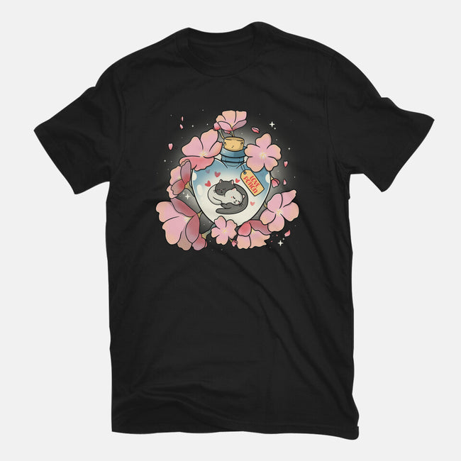Love Meow-Womens-Fitted-Tee-Freecheese
