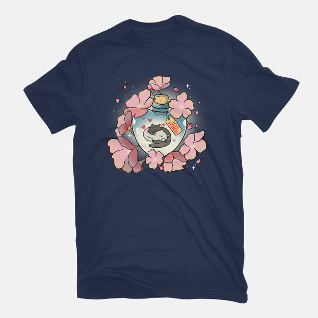 Love Meow-Womens-Fitted-Tee-Freecheese