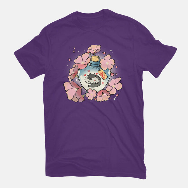Love Meow-Womens-Fitted-Tee-Freecheese