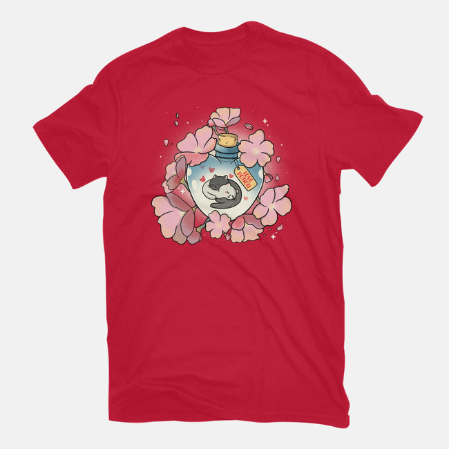 Love Meow-Womens-Fitted-Tee-Freecheese