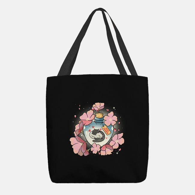 Love Meow-None-Basic Tote-Bag-Freecheese