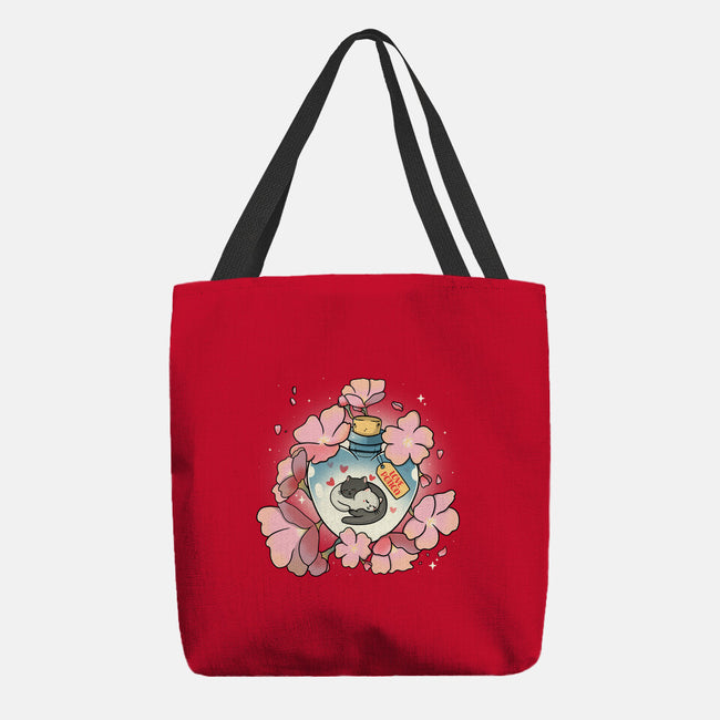 Love Meow-None-Basic Tote-Bag-Freecheese