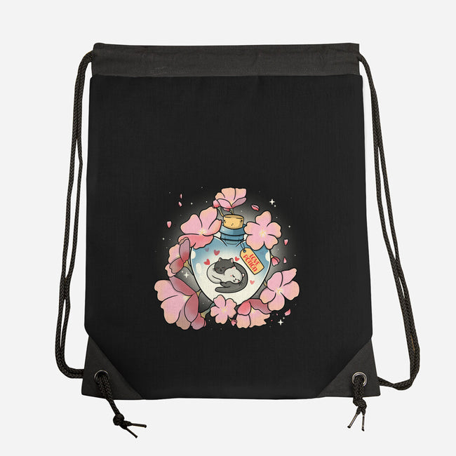 Love Meow-None-Drawstring-Bag-Freecheese