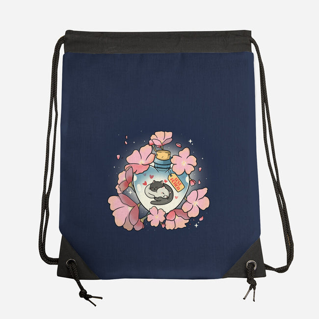 Love Meow-None-Drawstring-Bag-Freecheese