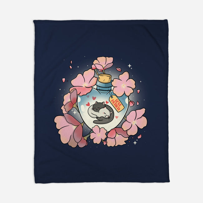 Love Meow-None-Fleece-Blanket-Freecheese