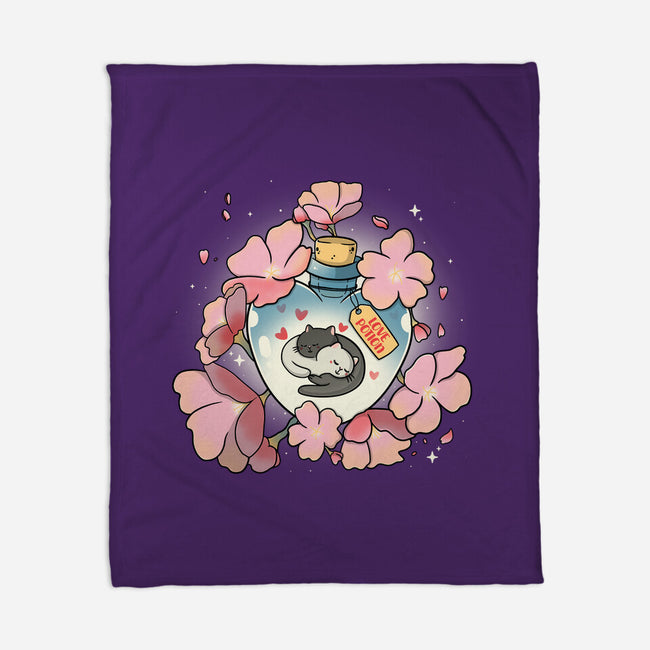 Love Meow-None-Fleece-Blanket-Freecheese