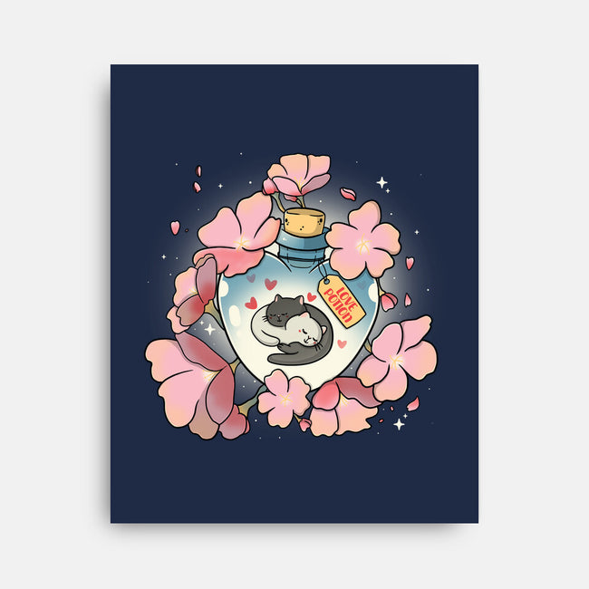 Love Meow-None-Stretched-Canvas-Freecheese