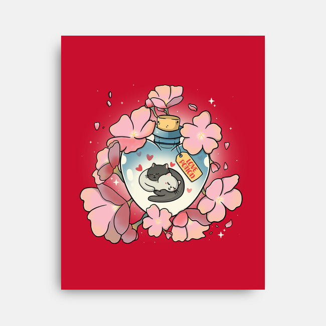 Love Meow-None-Stretched-Canvas-Freecheese