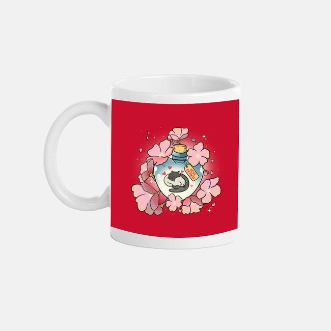 Love Meow-None-Mug-Drinkware-Freecheese