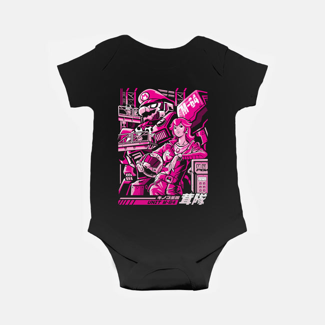 Turtle Destroyer-Baby-Basic-Onesie-arace