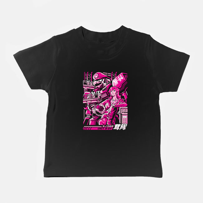 Turtle Destroyer-Baby-Basic-Tee-arace