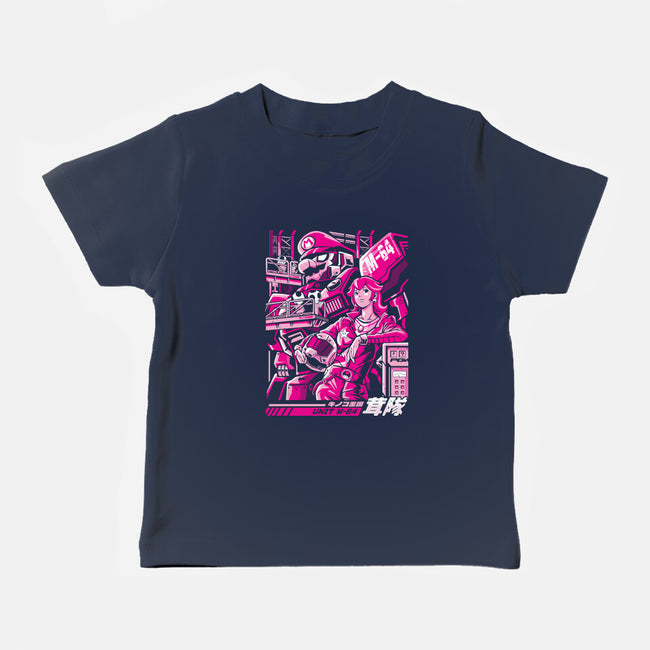 Turtle Destroyer-Baby-Basic-Tee-arace