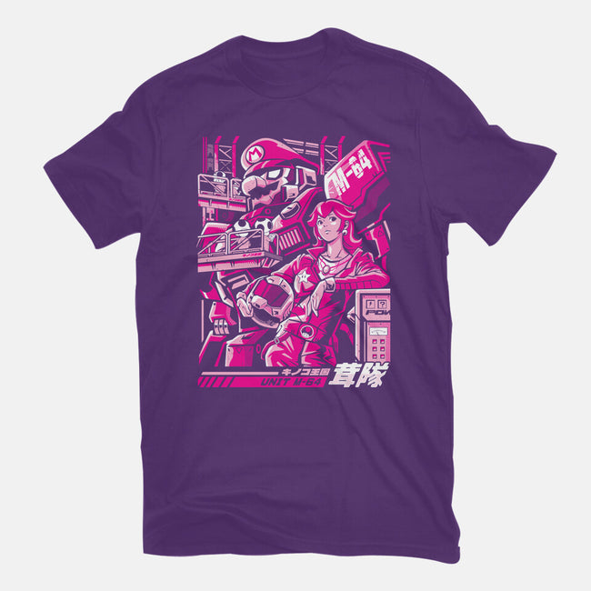 Turtle Destroyer-Mens-Basic-Tee-arace