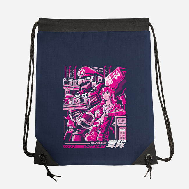 Turtle Destroyer-None-Drawstring-Bag-arace