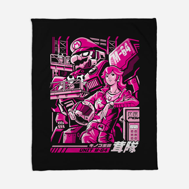 Turtle Destroyer-None-Fleece-Blanket-arace