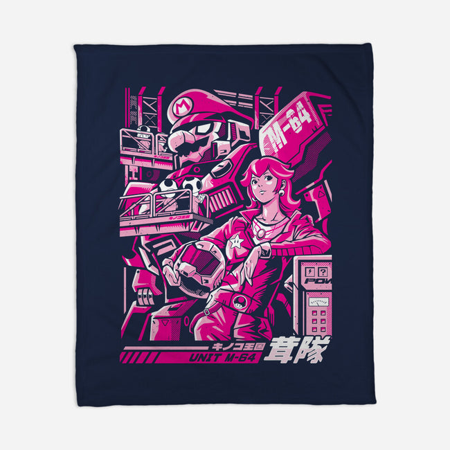 Turtle Destroyer-None-Fleece-Blanket-arace