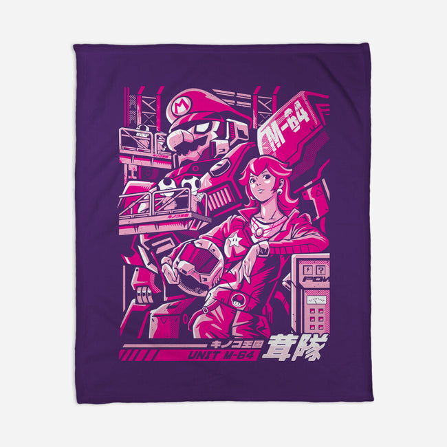 Turtle Destroyer-None-Fleece-Blanket-arace