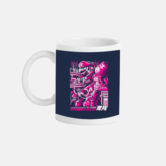 Turtle Destroyer-None-Mug-Drinkware-arace