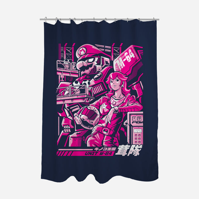 Turtle Destroyer-None-Polyester-Shower Curtain-arace