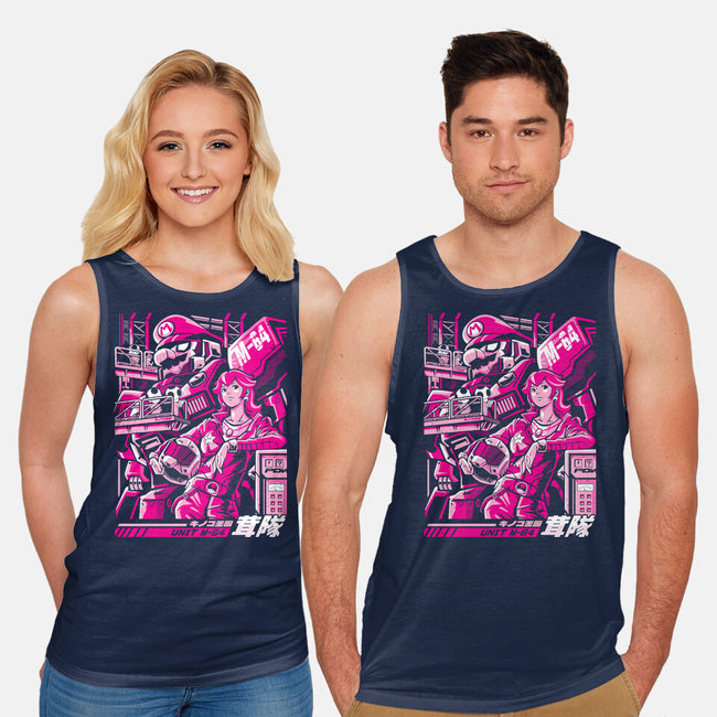 Turtle Destroyer-Unisex-Basic-Tank-arace