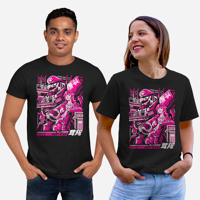 Turtle Destroyer-Unisex-Basic-Tee-arace