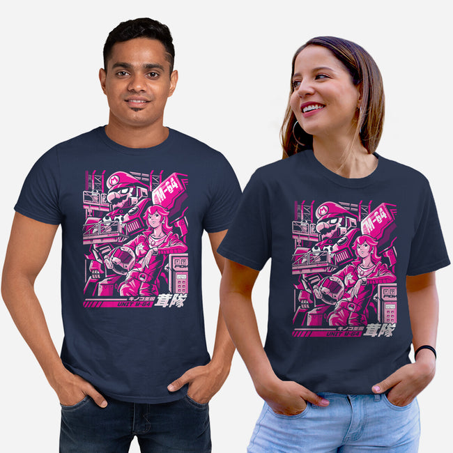 Turtle Destroyer-Unisex-Basic-Tee-arace