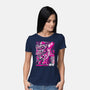 Turtle Destroyer-Womens-Basic-Tee-arace