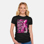 Turtle Destroyer-Womens-Fitted-Tee-arace