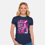 Turtle Destroyer-Womens-Fitted-Tee-arace