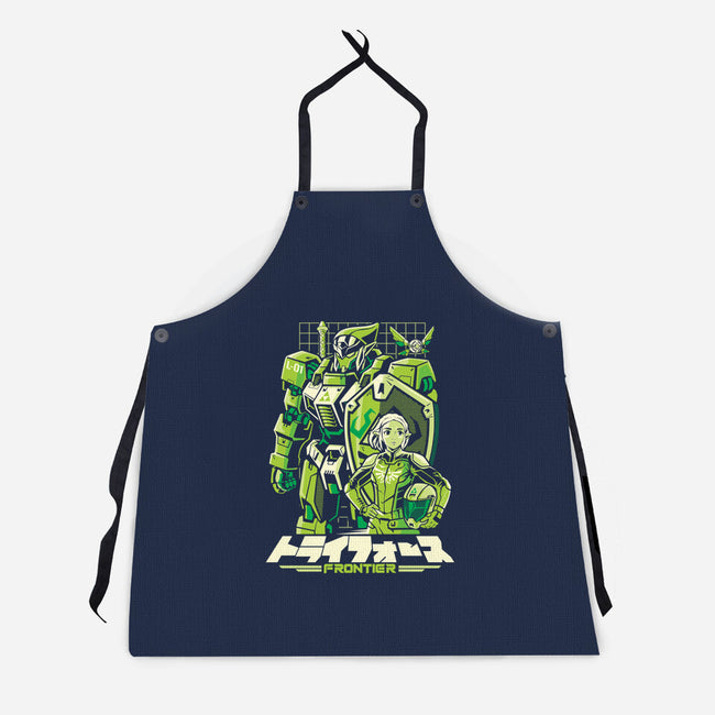 Triad Frontier-Unisex-Kitchen-Apron-arace