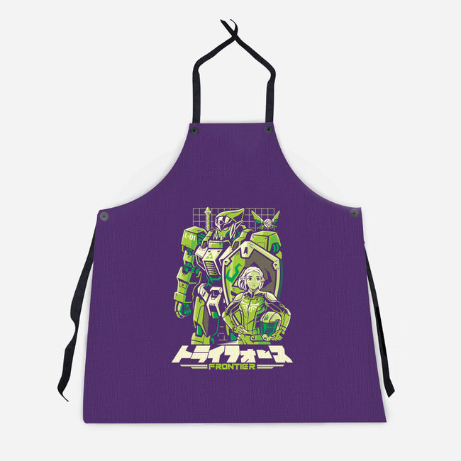 Triad Frontier-Unisex-Kitchen-Apron-arace