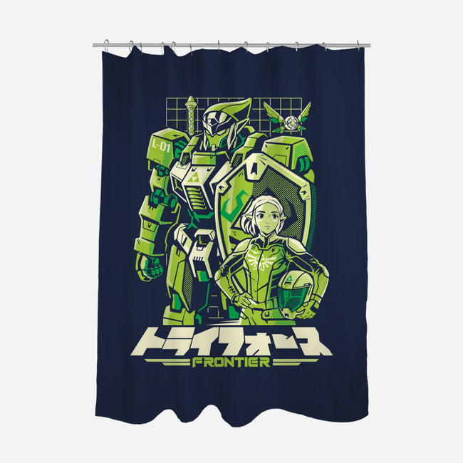Triad Frontier-None-Polyester-Shower Curtain-arace