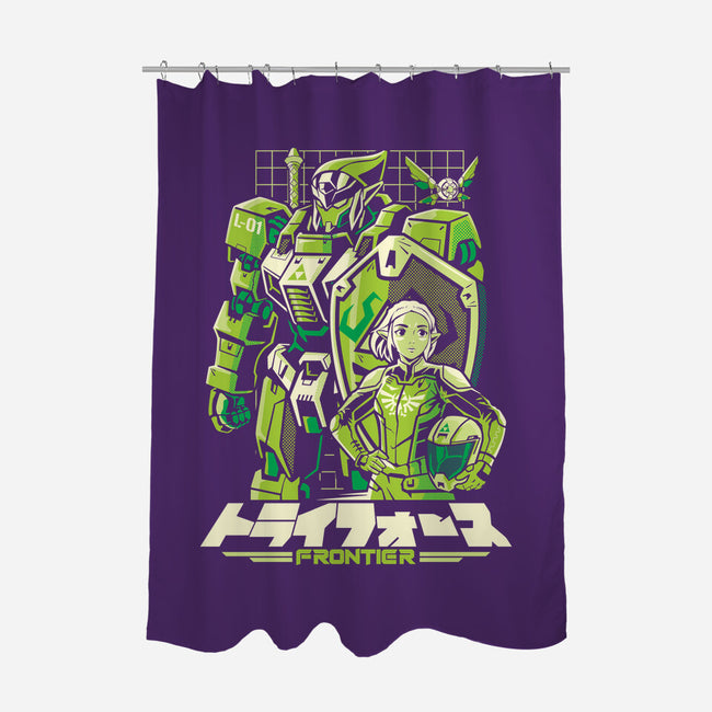 Triad Frontier-None-Polyester-Shower Curtain-arace