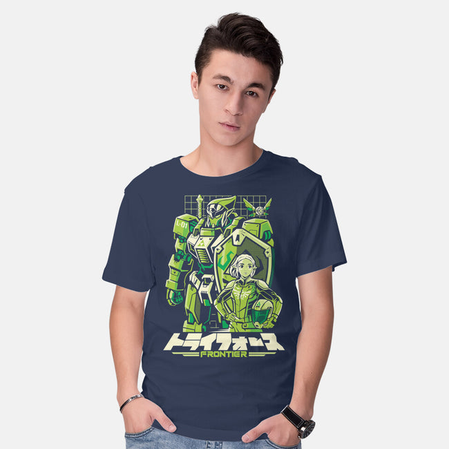 Triad Frontier-Mens-Basic-Tee-arace