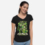Triad Frontier-Womens-V-Neck-Tee-arace